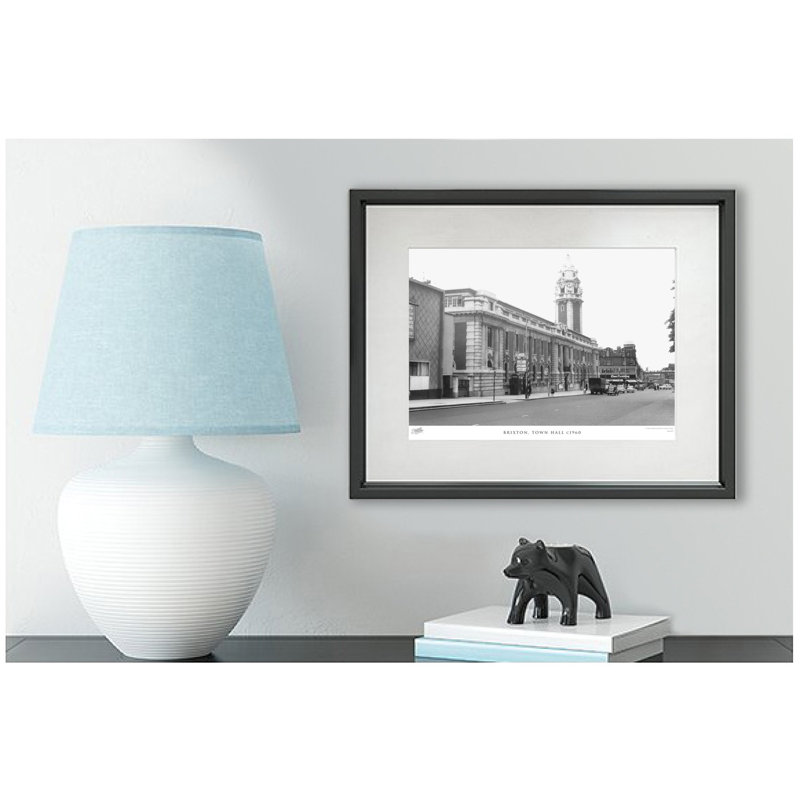 Brixton, Town Hall C1960 by Francis Frith - Single Picture Frame Print, 60cm H x 80cm W