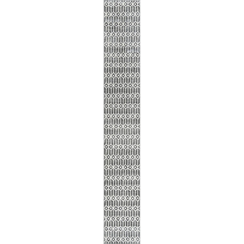 Patric Geometric Indoor Rug, Runner 2'11" x 19'8"