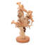 Figurine en bois hammerhead de fête Beale