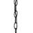 13" Metal Pendant with Adjustable Height