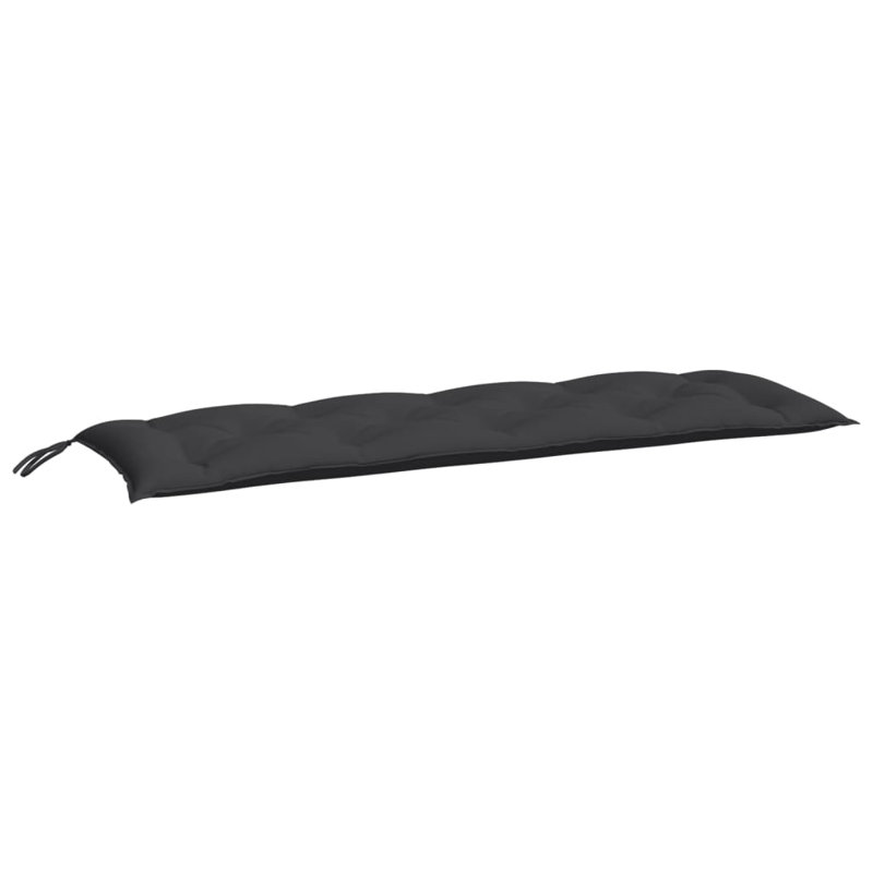 Outdoor 2.8'' Bench Seat Cushion, Black, 59.1" W x 19.7" D