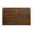 6pcs Transitional Dining Set, Rectangular Wood Dining Table with Bench & Beige Upholstered Side Chairs, Brown