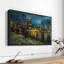 «Boston Skyline At Night Wall Art»-62272103