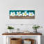 Fleur de frangipanier blanc sur toile-218130542