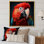 Red Parrot Portrait Photo - Parrot Wall Art