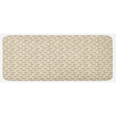 Cottage / Country Synthetic Kitchen Mat
