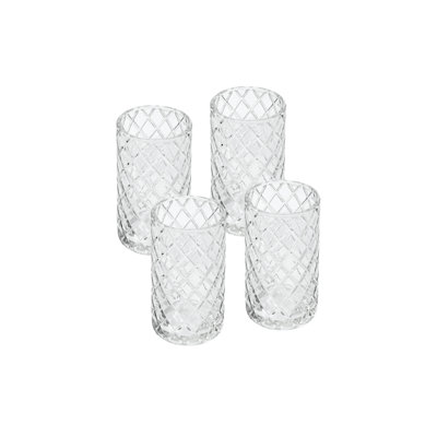 4.75'' H Glass Tabletop Votive Holder
