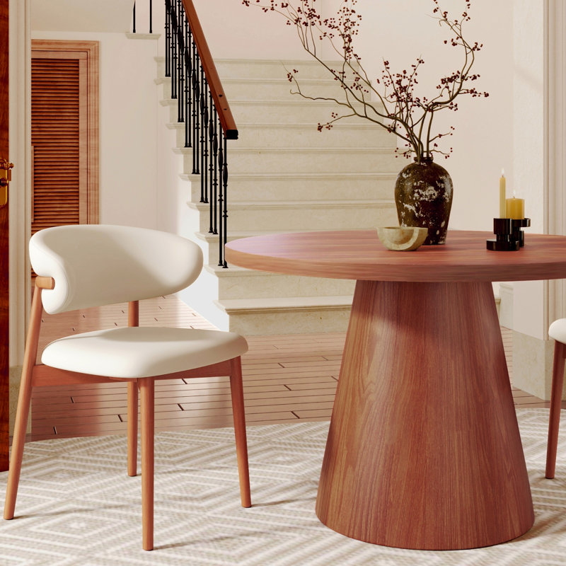 Petite table de salle à manger 2 à 4 personnes Bobrow, H 29,5 po x l 47,24 po x P 47,24 po