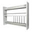 Carmeletta 3 Piece Accent Shelf with Hooks-993818808
