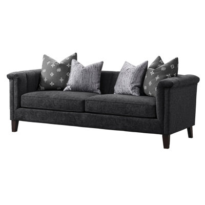 Ambani 86'' Velvet Sofa