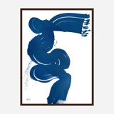 Blue Current - Artist Enhanced Canvas Print