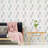 Fanna Peel & Stick Geometric Tile-93595975