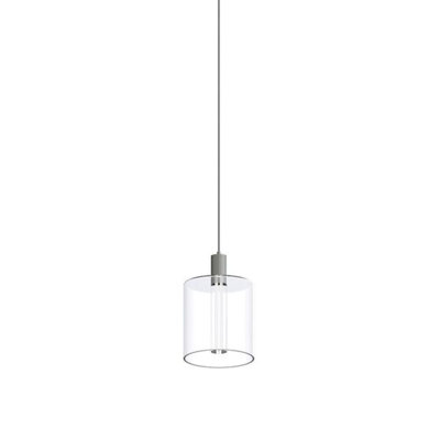 Velo Clear wTall Clear Single Pendant - 3W