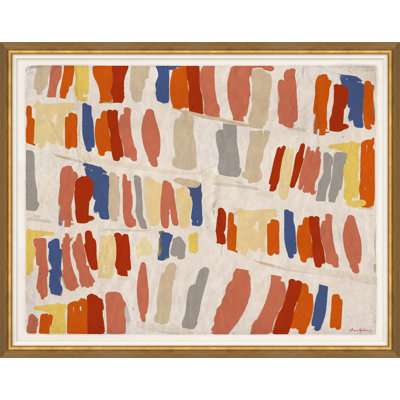 «Library Warm Tones» par Dana Gibson - reproduction d'art encadrée