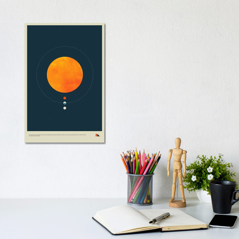 Habitable Zone by 2046 Design - Wrapped Canvas Print, 20.32 cm H x 30.48 cm W