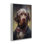 Chien en costume intemporel, estampe numérique, design par Wumples