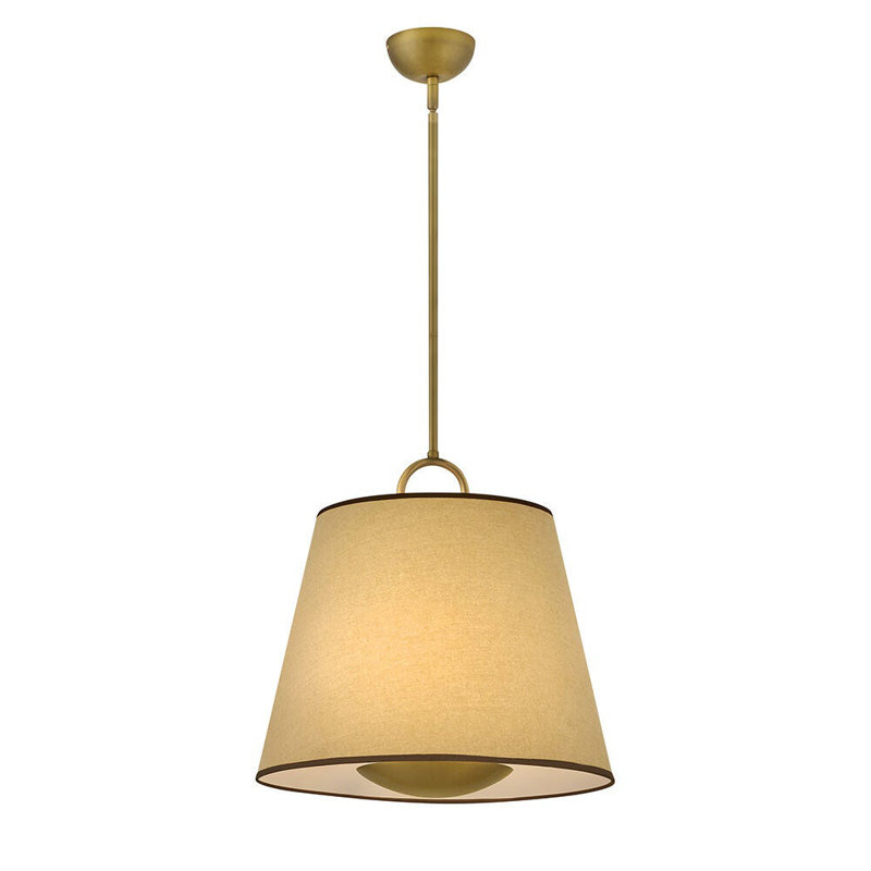 Hinkley Sonia Pendant Light, Lacquered Brass