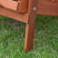 Chaise Adirondack pliante en bois massif pour l'extérieur Philbrick-1004122330
