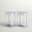 Ensemble de tables de bout avec rangement