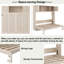 Lit escamotable avec armoires de rangement