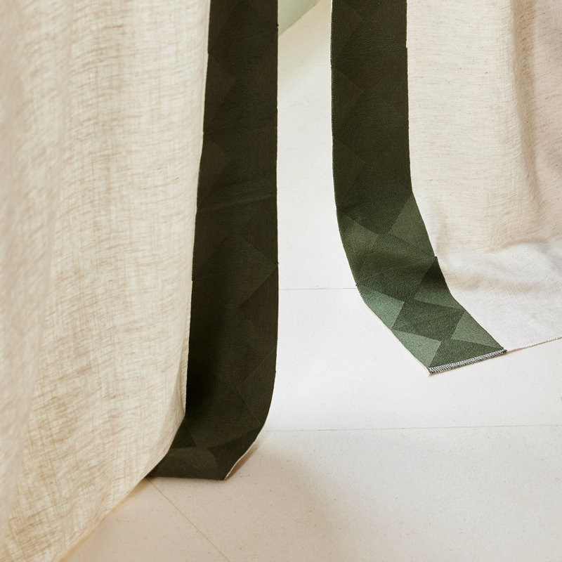 OPIS Curtain Single Panel, White