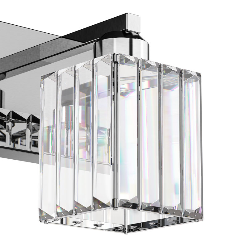 Sanfiel 3 - Light LED Vanity Light, Chrome, 4