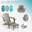 Ensemble de 2 chaises réglables Adirondack avec repose-pieds rétractable-954616167