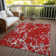Machine Washable Indoor/Outdoor Chayden ACN1046 Red