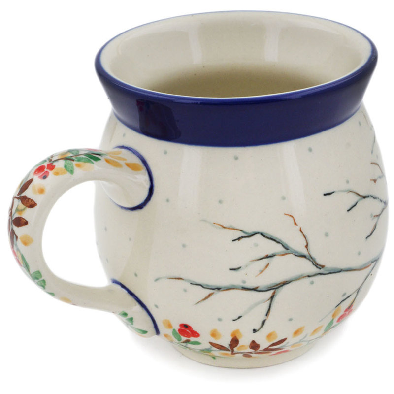 Grande tasse à bulles en grès 12 oz - Bouvreuil sur Rowan