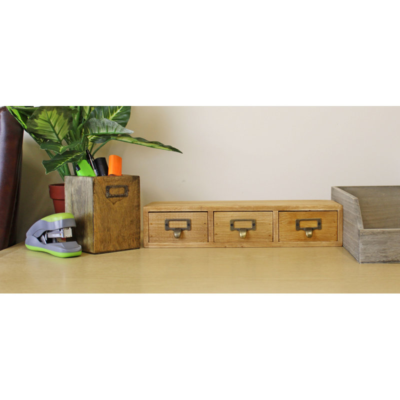 Dewar Wood Desk Organiser