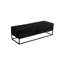 Banc de rangement rembourré en velours Margarete-1758722505