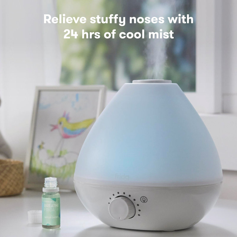 Frida Baby 3-in-1 Cool Mist Humidifier with Diffuser and Nightlight