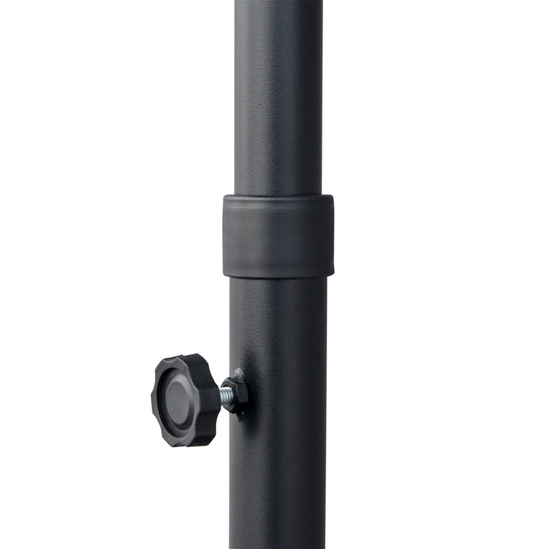 Bryseida 190cm Balcony Parasol, Grey