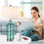 Ensemble de 2 lampes de table Cottage Nautical Accent