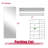 80"H Aluminum Frame 1 Lite Tempered Mirrored Sliding Closet Doors with Installation Hardware Kit-89056436