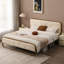 Nelsie Upholstered Platform Bed with Velvet Tufted Headboard-1011279368-1016749685