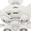 Ventilateur de plafond standard à 5 pales de 44 po avec lumières et télécommande Bennett-71202940