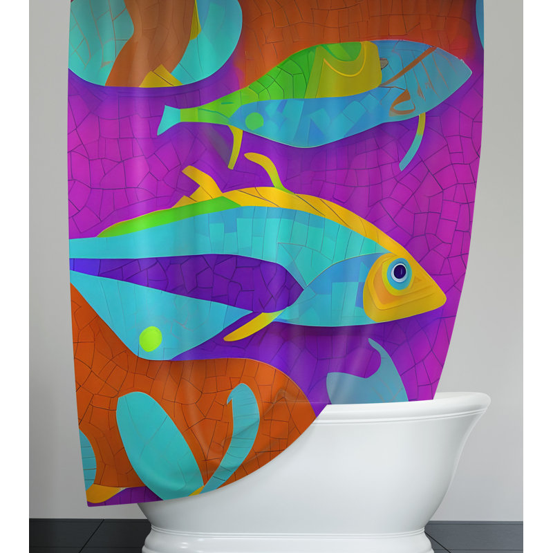 Rideau de douche Cohyn, H 72 po x l 70 po