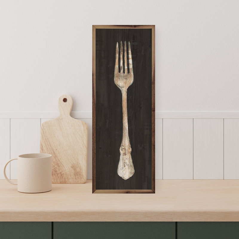 Setting The Table II Fork, 24" H x 8" W