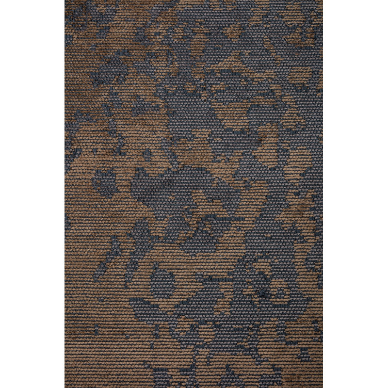 Tapis damassé gris Rapture, Rectangle 7 pi 10 po x 11 pi 2 po