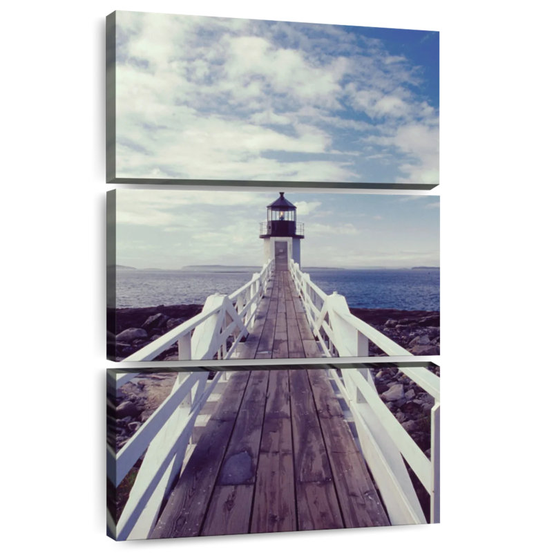 Aletra Lighthouse Path Photography, 74" H x 48" W