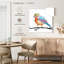 Brampt floral, oiseau brillant I-109228340
