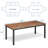 Large Dining Table, Wooden Kitchen Table with Heavy Duty Metal Frame-1546310084-1552620833-1552623622