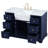 Pardue 48'' Single Bathroom Vanity with Marble Top-2083273600