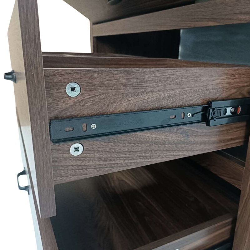 Caso 36" Single Bathroom Vanity With Two Drawers, Walnut