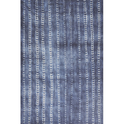 Tapis bleu / blanc Bolt