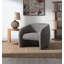 Livia Brown & Grey Tweed Accent Chair