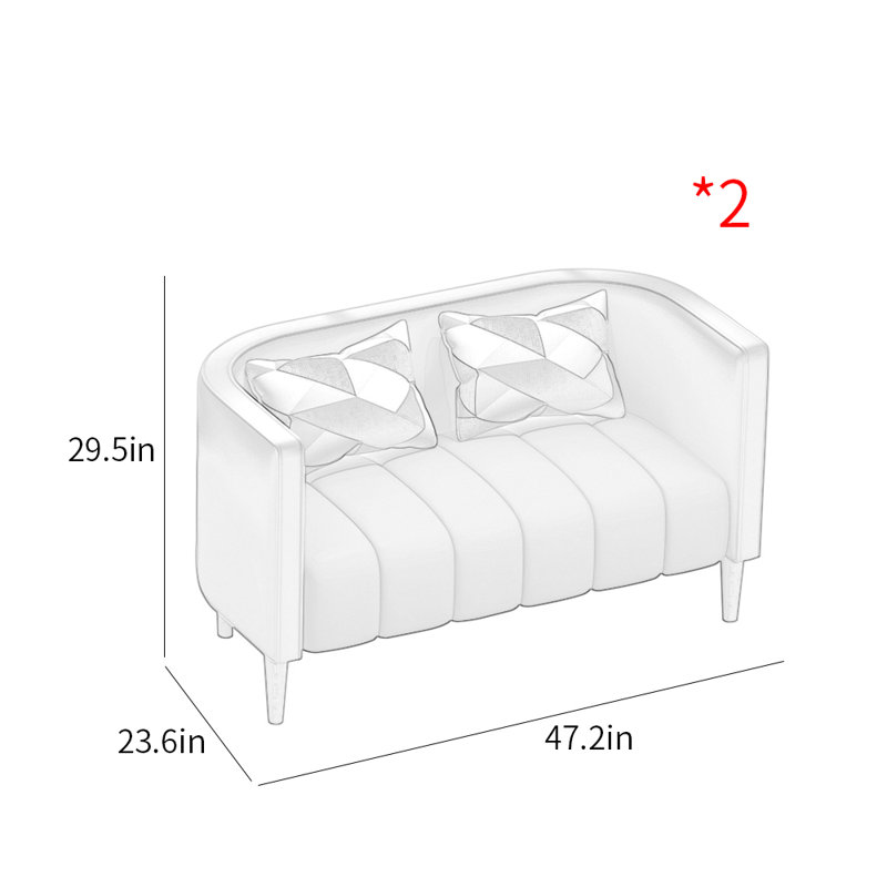 Banc rembourré en similicuir, Grey/Pink
