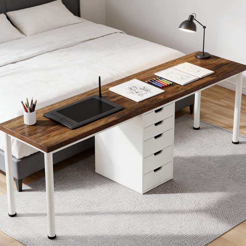 Computer Desk,Two Person Office Desk,Worksation