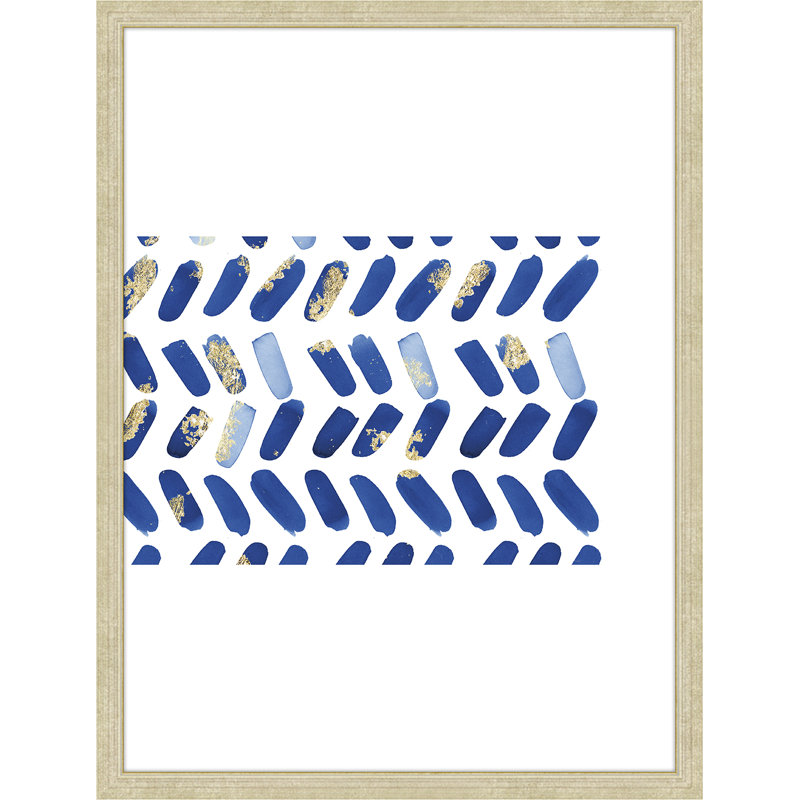 Reproduction d’art sur toile, "Ridge Blue 3", H 26 po x l 22 po x P 2 po